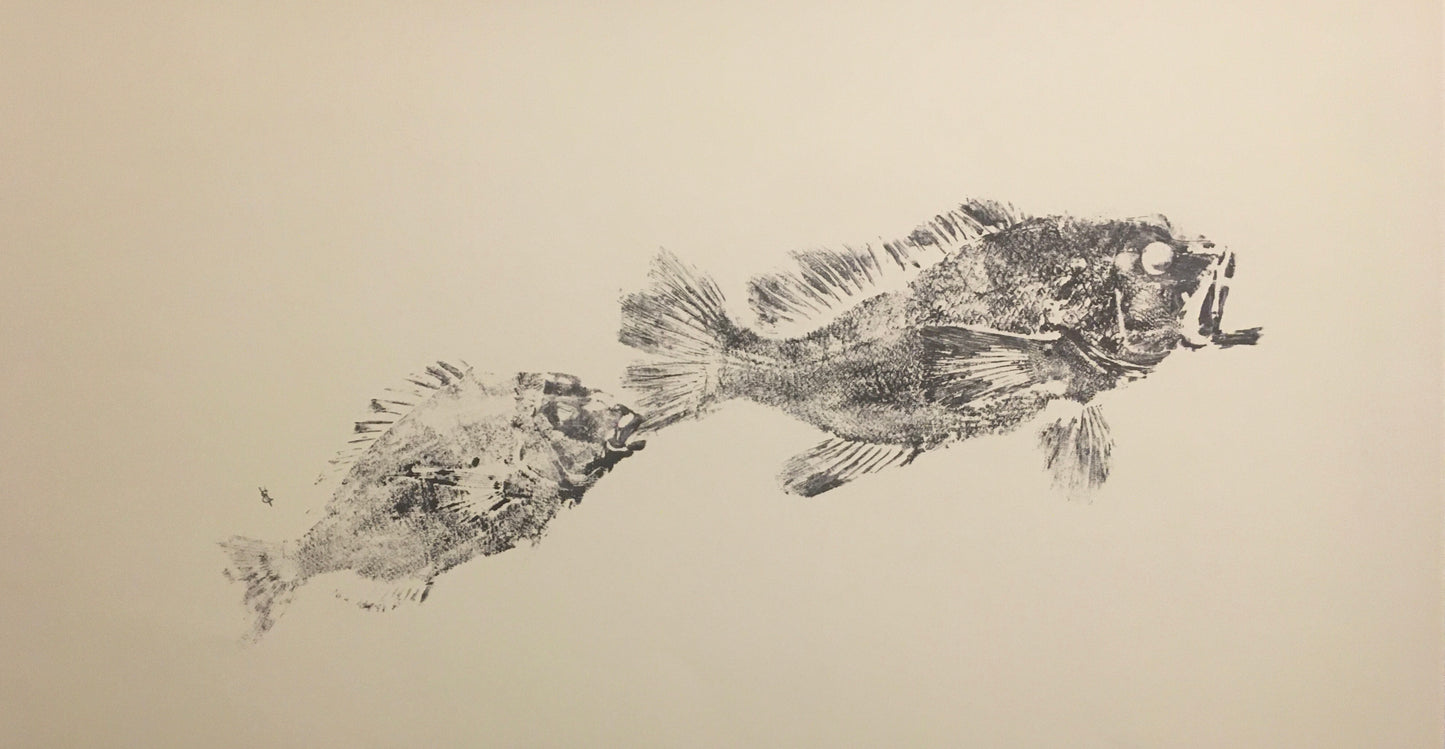 'Gotcha' - 16x30”
