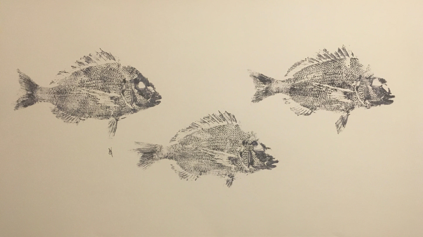 'Tres Amigas' - 16x30”