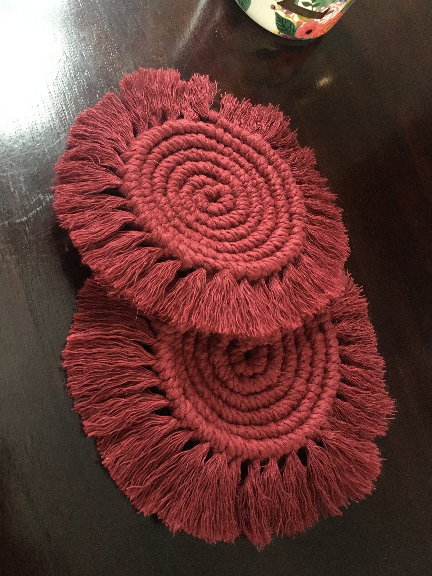 Macrame Coasters