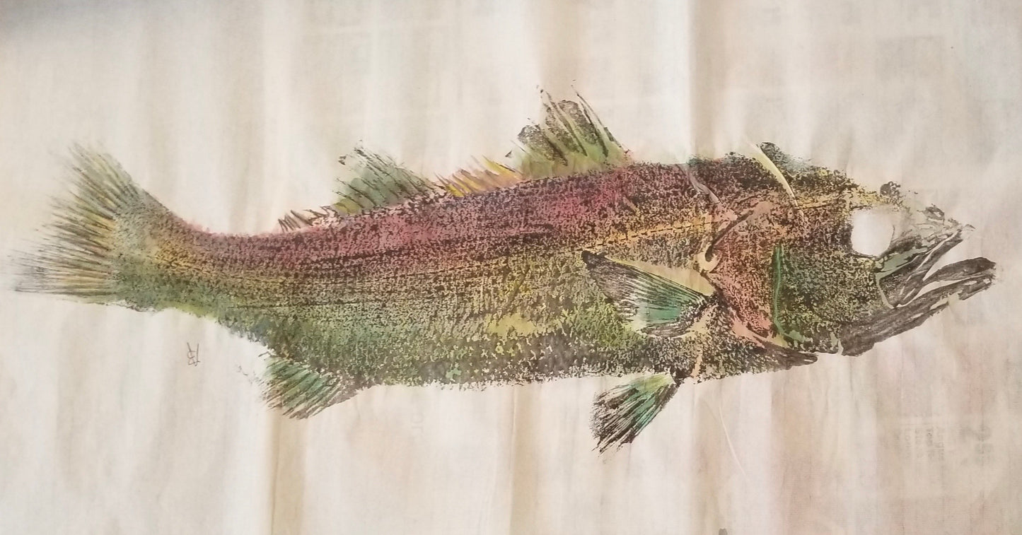 Watercolor Fish Print - Custom